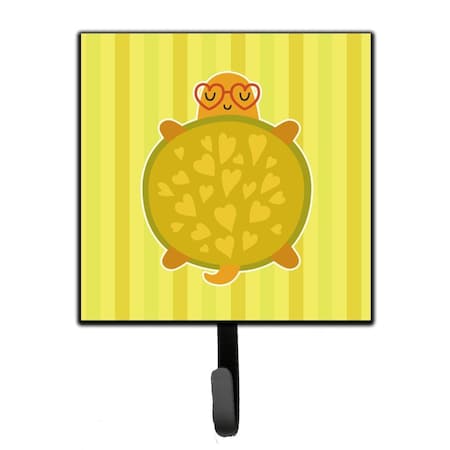 Carolines Treasures Turtle With Glasses Leash or Key Holder BB6736SH4